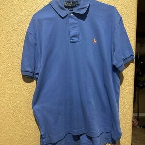 Polo by Ralph Lauren Classic Blue Polo Shirt